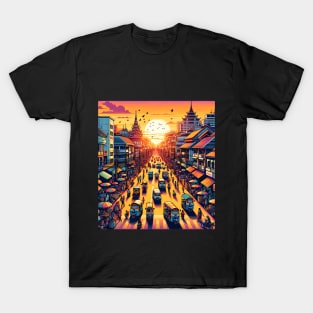 Sunset in Asia T-Shirt